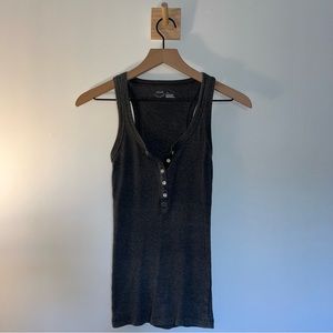 Aerie No BS Henley Tank Top